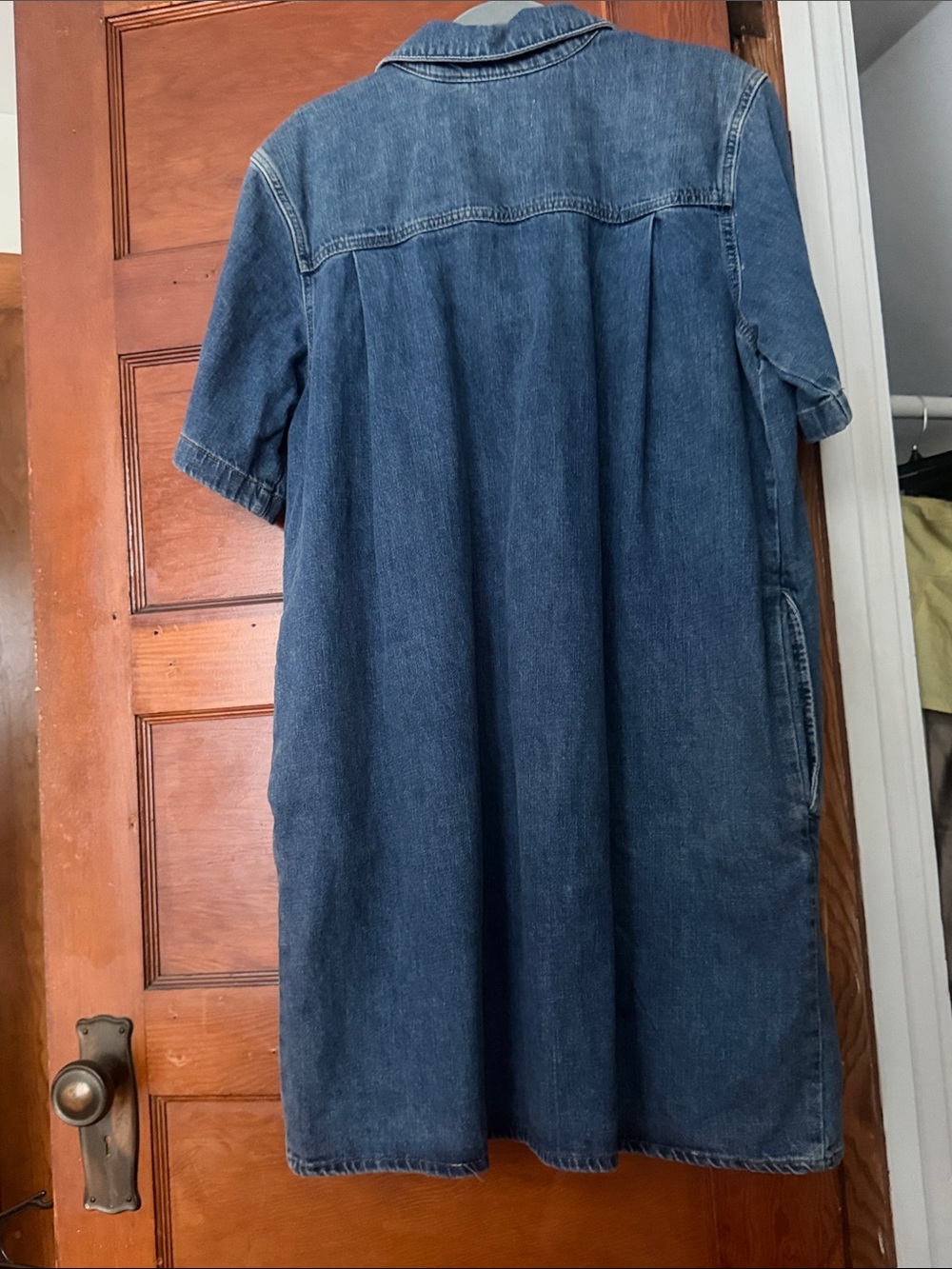 Universal Thread Dark Blue Denim Dress - Picture 3 of 3